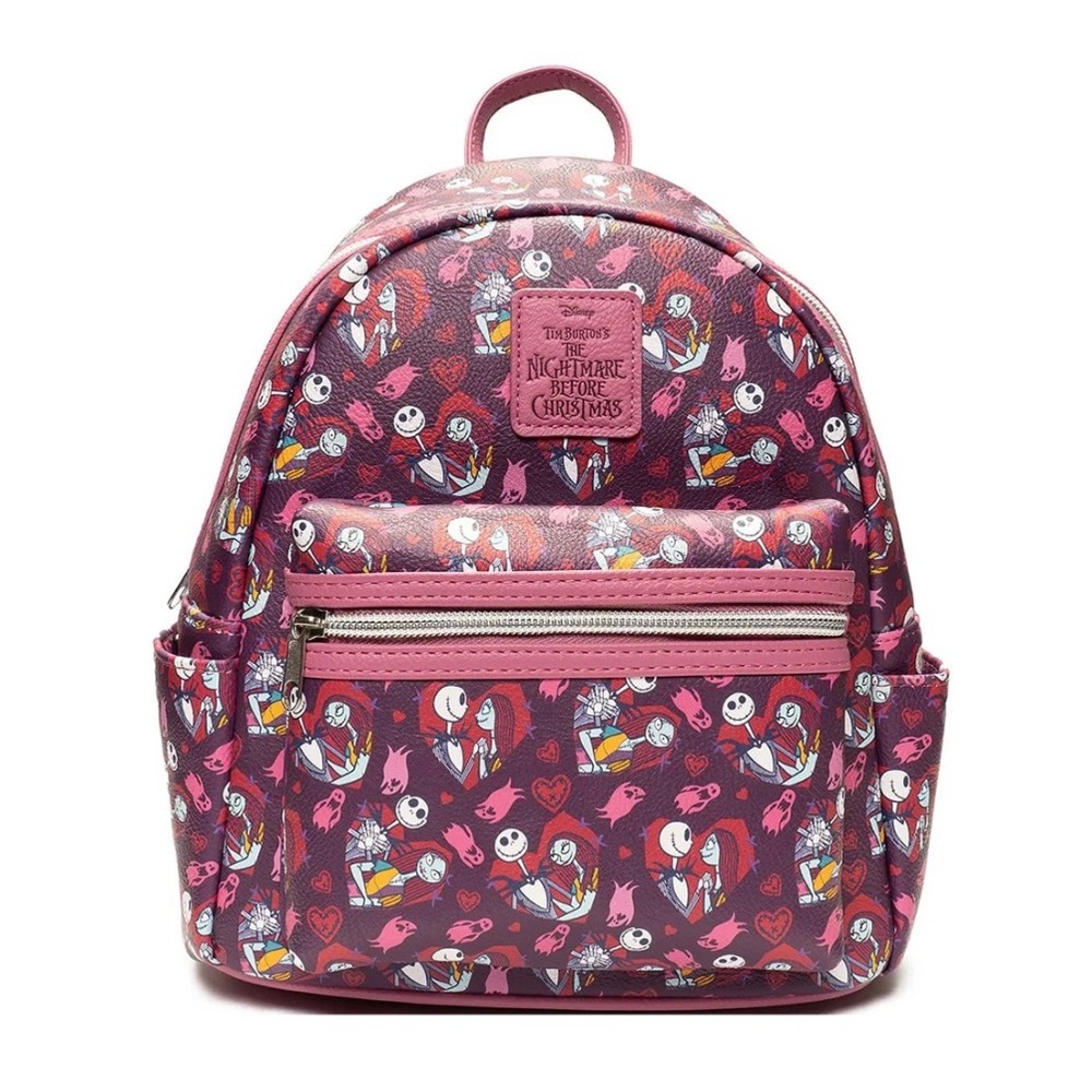 Loungefly Nightmare Before Christmas Pink Backpack